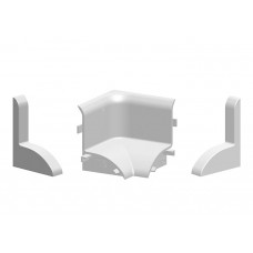 Комплект фурнитуры к профилю для ванны ПВХ (2 внутрених угла +заглушкки левая и правая), шт.